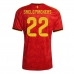 Tanie Strój piłkarski Belgia Alexis Saelemaekers #22 Koszulka Podstawowej MŚ 2026 Krótkie Rękawy